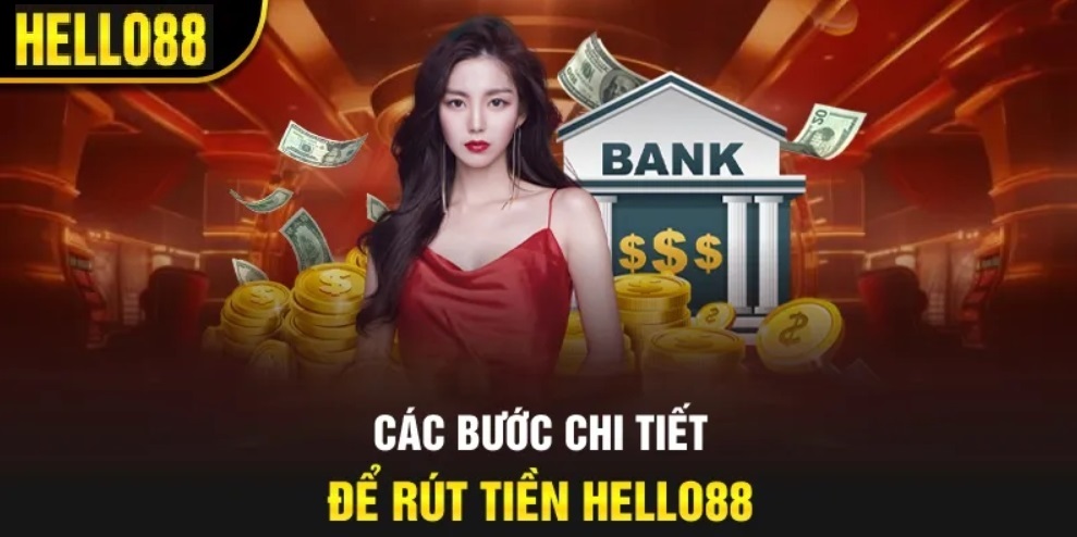 hướng dẫn rút tiền hello88